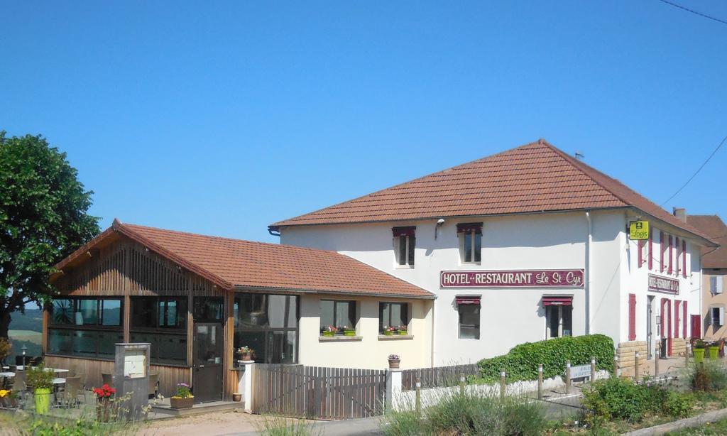 Logis Le Saint Cyr Hotel Montmelard Luaran gambar